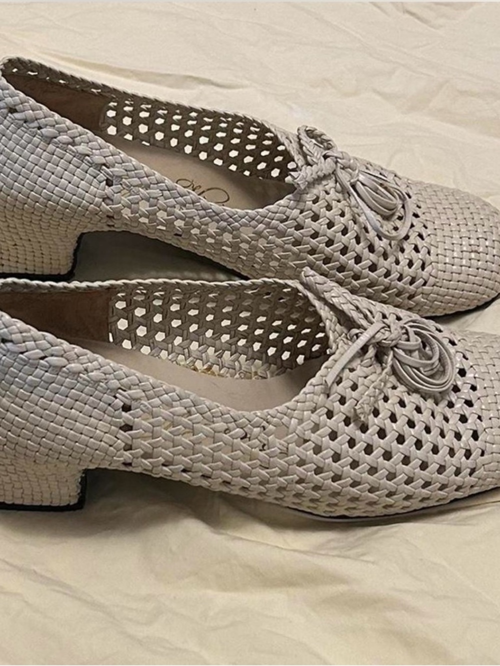 Roger Vivier Woven Shoes with heels French Luxury